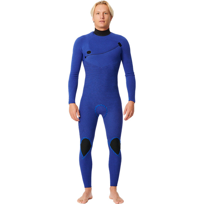 2024 Rip Curl Mens E-Bomb 4/3mm Zip Free Wetsuit 14TMFS - Black